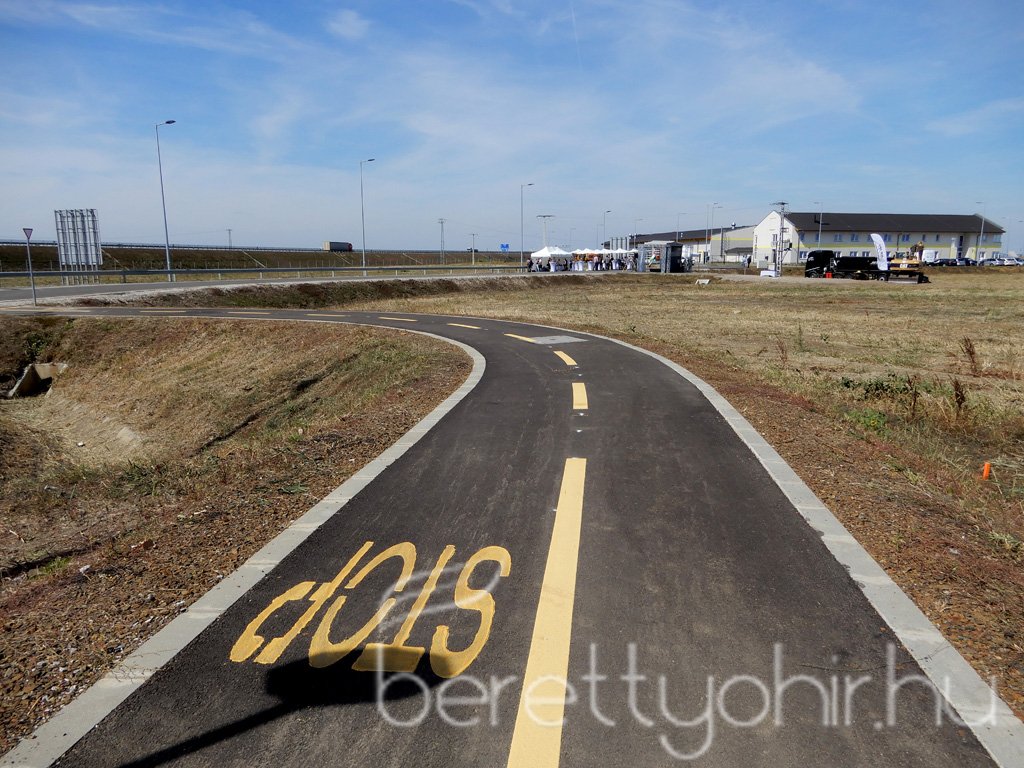 Berettyóújfalu-Tépe kerékpárút alapkőletétele 22